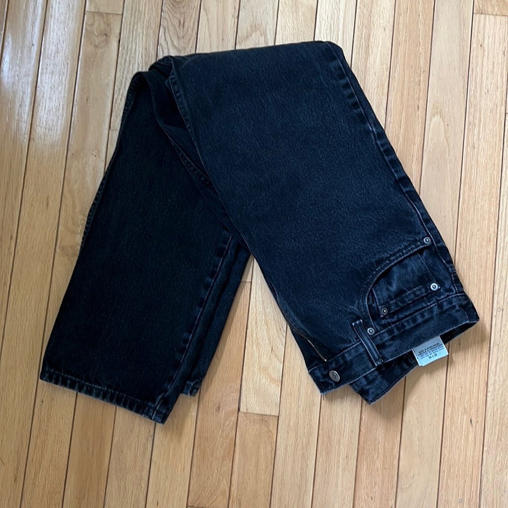 Black Levi Jeans 516